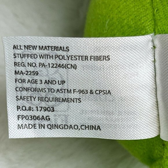 2 Fiesta 7" Plush Stuffed Toys Rose Skunk and Lay Down Floppy Frog - Picture 12 of 12